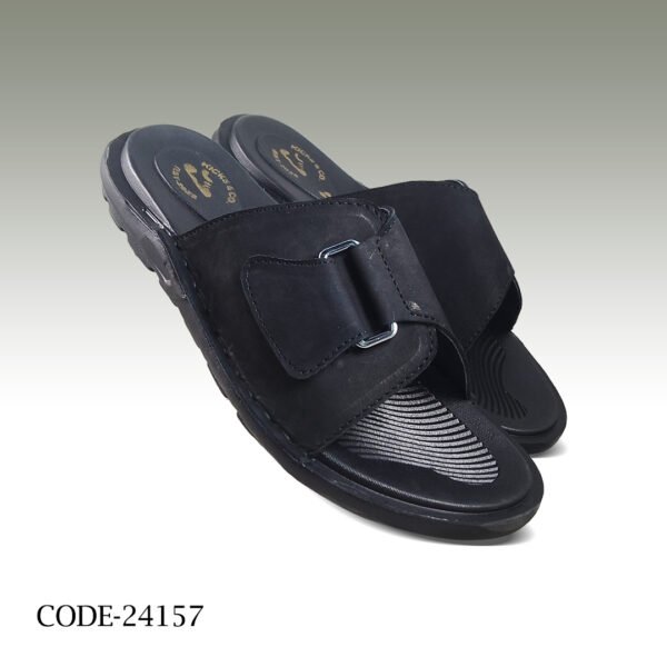 Sheer Leather Premium Sandals - Image 11