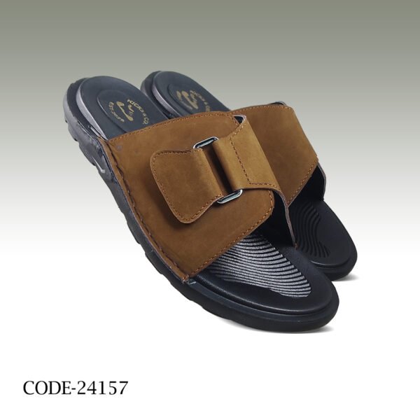 Sheer Leather Premium Sandals - Image 3