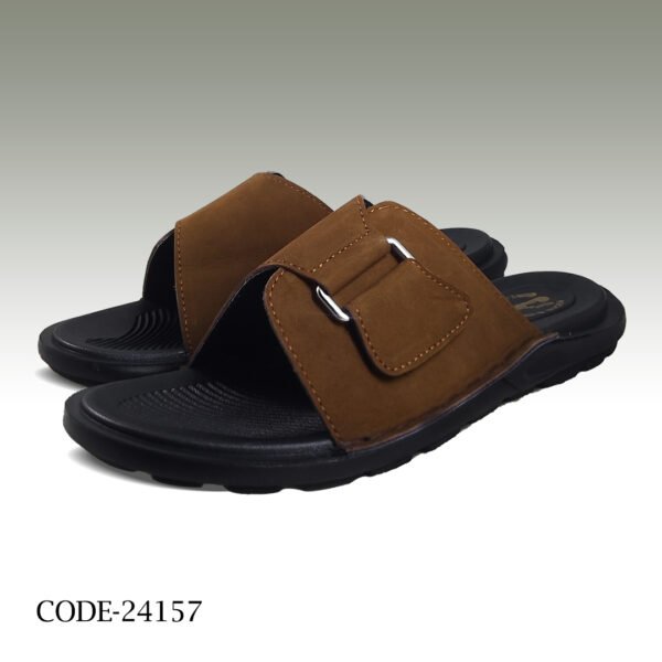 Sheer Leather Premium Sandals - Image 4