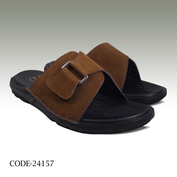 Sheer Leather Premium Sandals - Image 2