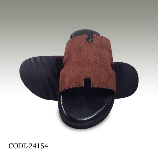 Sheer Leather Sliper