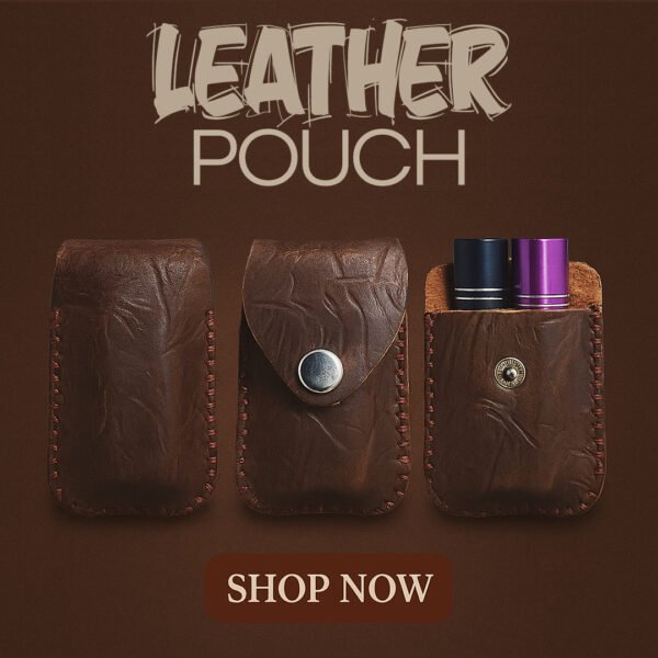 Attar Leather Pouch