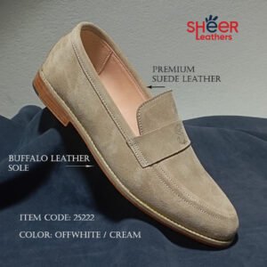 Handcrafted Suede Panny Lofer for men